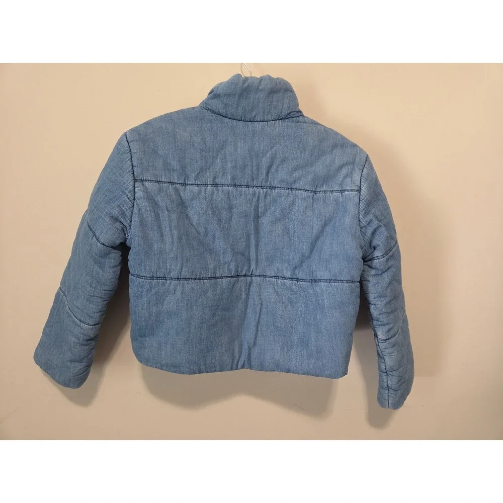 GAP denim puffer